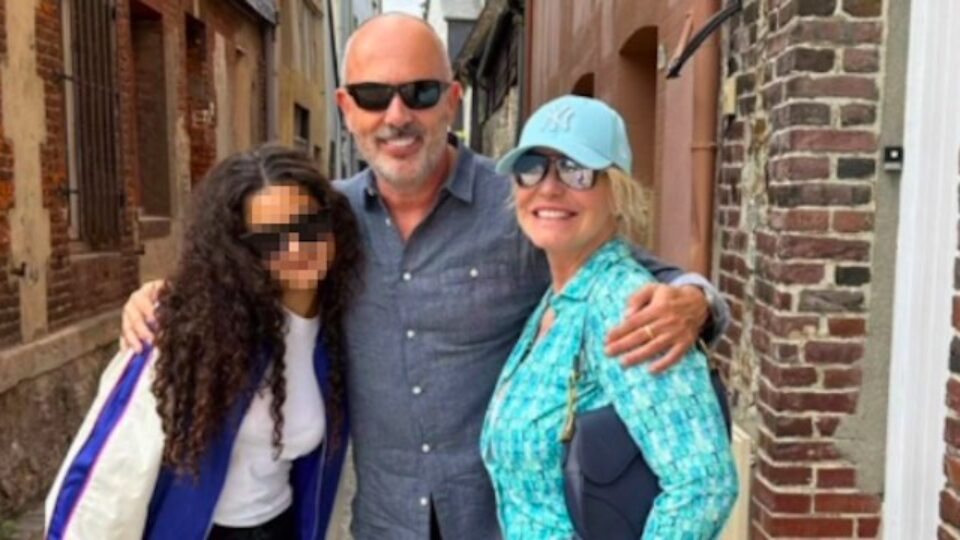 Antonella Clerici Le Vacanze Con Vittorio Garrone E La Figlia Maelle