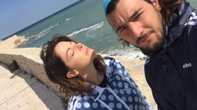 Claudia Gerini e Andrea Preti