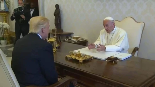 Papa Francesco e Donald Trump