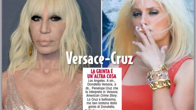 Donatella Versace, Penelope Cruz