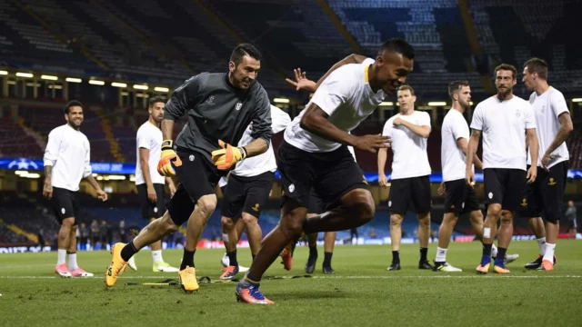 Cardiff, Champions League Final - L'allenamento della Juventus