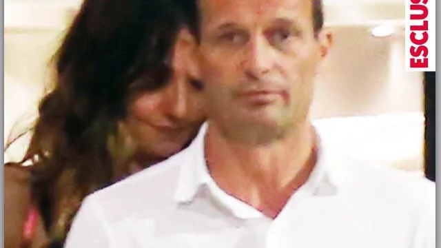 Massimiliano Allegri e Ambra