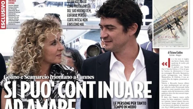 Valeria Golino e Riccardo Scamarcio Cannes 2018