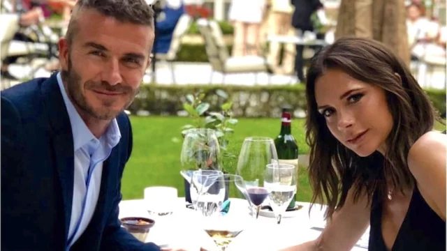 David Beckham e Victoria Adams anniversario