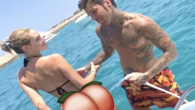 Chiara Ferragni lato B Fedez