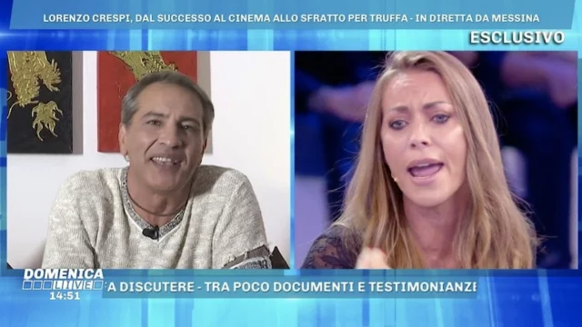 Lorenzo Crespi vs. Karina Cascella Domenica Live