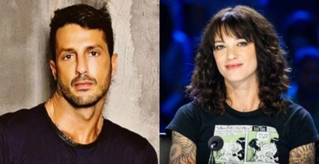 fabrizio corona, fabrizio corona e asia argento