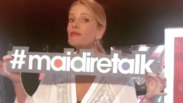 Alessia Marcuzzi primo naufrago isola dei famosi 2019