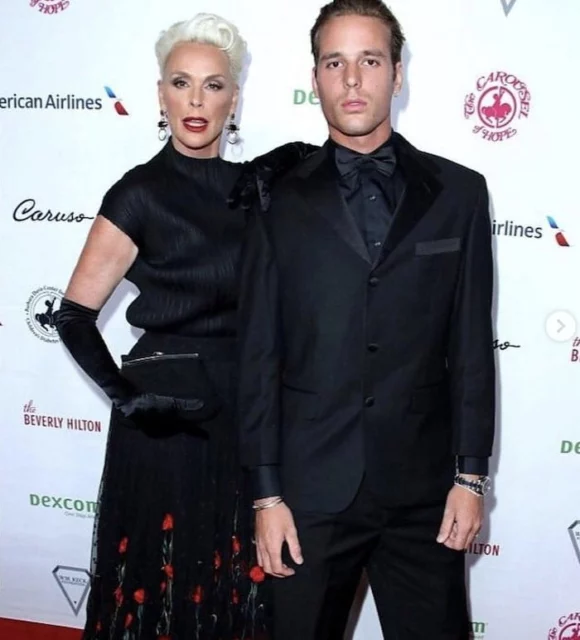 Brigitte Nielsen Aaron Nielsen