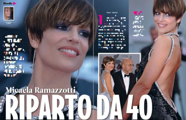 Micaela Ramazzotti Novella 2000 n. 4