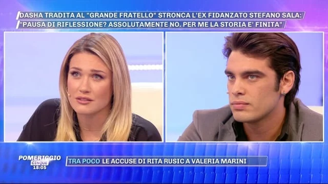 A Pomeriggio 5 Stefano Sala e Benedetta Mazza hanno replicato alle parole di Dasha dei giorni scorsi