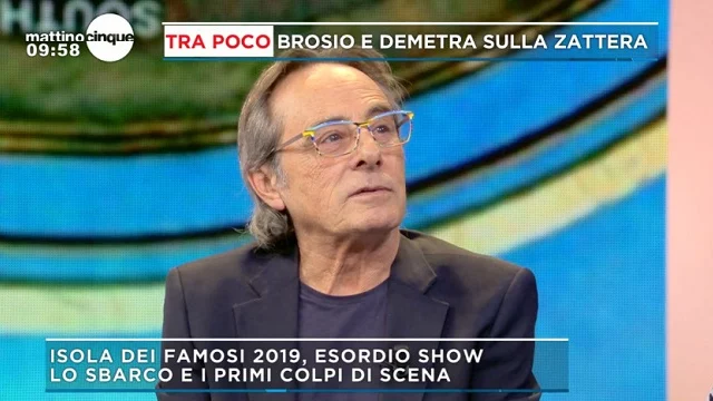 Nino Formicola a Mattino 5 commenta l'Isola dei Famosi e lo scandalo legato a Taylor Mega