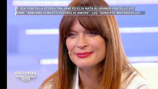 Jane Alexander rivela i motivi della rottura con Elia Fongaro