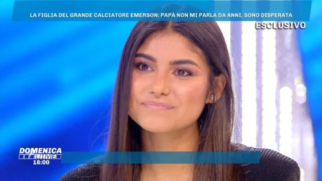 Karolayne Da Rosa svela di non sentire suo padre Emerson da tre anni