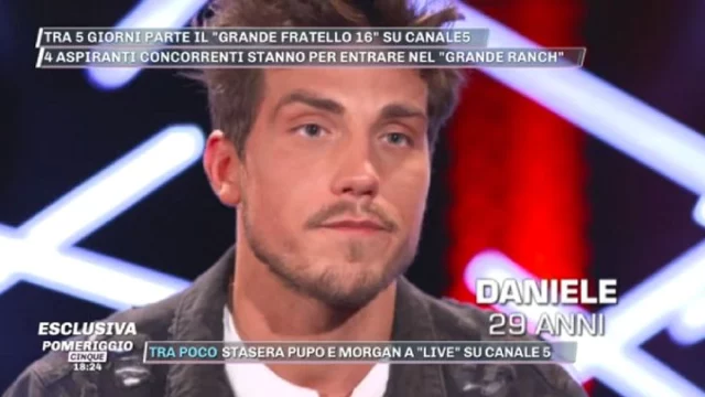 Chi è Daniele Dal Moro del Grande Fratello 16? Vita, Instagram e carriera