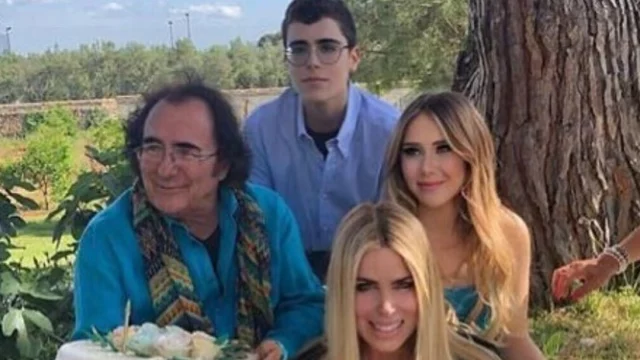 Albano Carrisi festeggia il compleanno con i figli minori e fa un bilancio