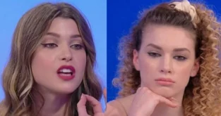 Natalia Paragoni e Klaudia Poznanska prima della scelta di Andrea Zelletta