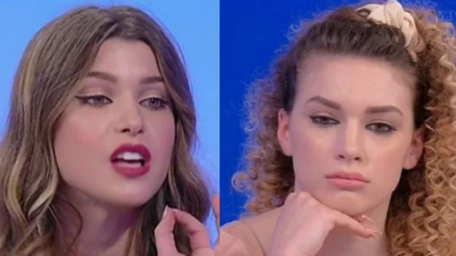 Natalia Paragoni e Klaudia Poznanska prima della scelta di Andrea Zelletta