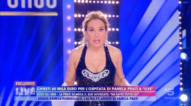 Barbara d'Urso rivela la verità sull'assenza di Pamela Prati e sul cachet