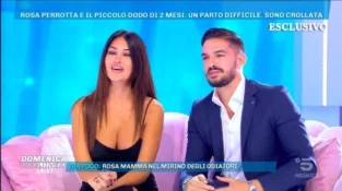 Rosa Perrotta e Pietro Tartaglio presentano il figlio e replicano agli haters