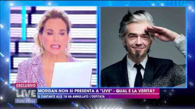 Morgan diserta Live: le parole di Barbara d'Urso e i motivi del cantante