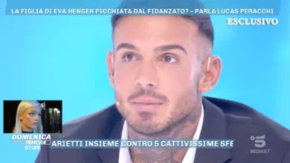 Lucas Peracchi replica a Eva Henger a Domenica Live: la sua verità