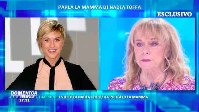 Nadia Toffa: a Domenica Live la madre svela alcuni retroscena sul loro legame