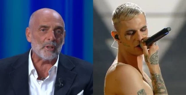 Paolo Brosio contro Achille Lauro a Sanremo: le due parole