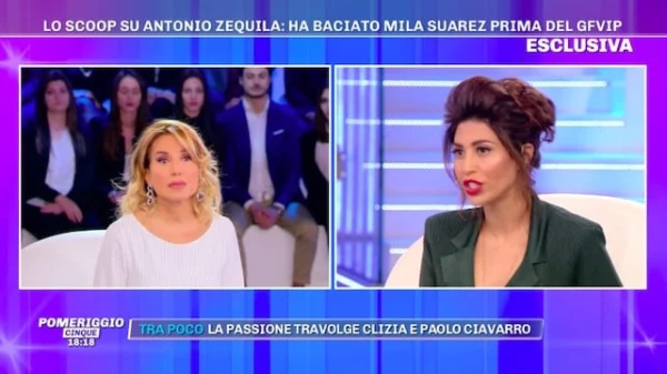 Mila Suarez rivela a Pomeriggio 5 la verità sul flirt con Antonio Zequila