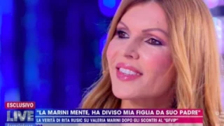 Rita Rusic a Live svela la verità sul presunto gossip con Andrea Denver