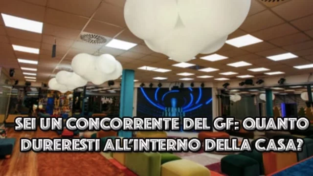 Sei un concorrente del Grande Fratello: quanto dureresti all'interno della casa? - QUIZ