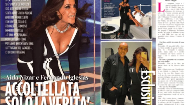 Aida Nizar e Fernando a Novella 2000: 'Ci amiamo. Non credete alle fake news'