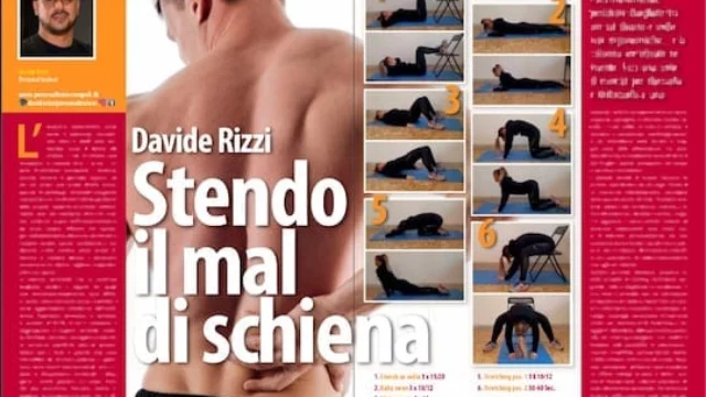 Davide Rizzi ci mostra gli esercizi per combattere il mal di schiena