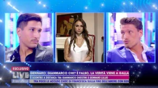 Gianmarco Onestini e Gennaro Lillio- è scontro al veleno. Volano accuse. Interviene Francesca De Andrè