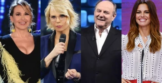 Conduttori tv: ecco chi sono i 15 più presenti, da Barbara d'Urso a Maria De Filippi