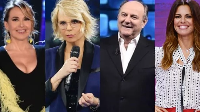 Conduttori tv: ecco chi sono i 15 più presenti, da Barbara d'Urso a Maria De Filippi