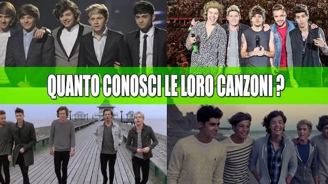 Quanto conosci le canzoni dei One Direction? - QUIZ