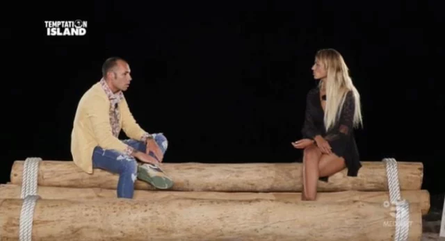 Valeria e Ciavy falò di confronto a Temptation Island 2020