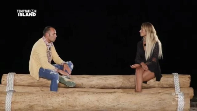 Valeria e Ciavy falò di confronto a Temptation Island 2020