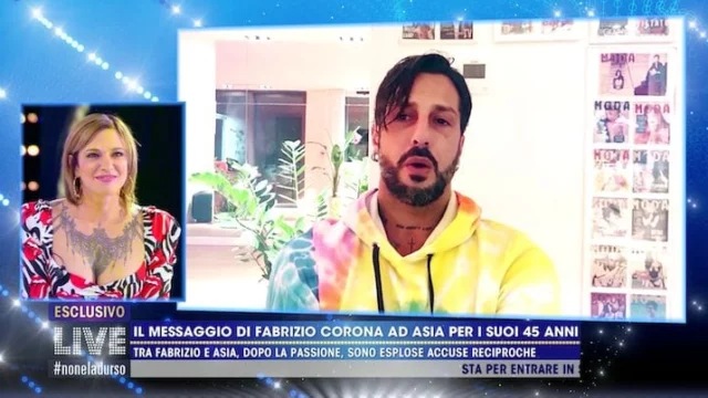 Fabrizio Corona: il videomessaggio ad Asia Argento con una proposta hot