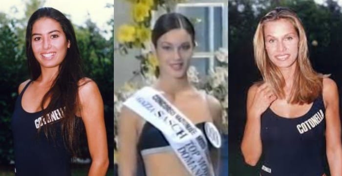 Elisabetta Gregoraci A Miss Italia 1997 Insieme Alla Toffanin E Tante Altre