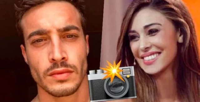 Belen Rodriguez: il fidanzato lancia una bottiglia ai paparazzi (FOTO)