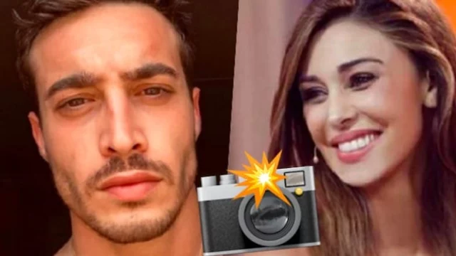 Belen Rodriguez: il fidanzato lancia una bottiglia ai paparazzi (FOTO)