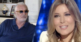 Flavio Briatore Selvaggia Lucarelli