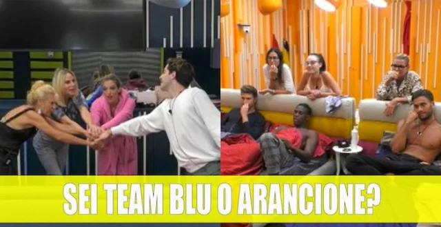 GF VIP: Sei Team stanza blu o Team stanza arancione? - QUIZ