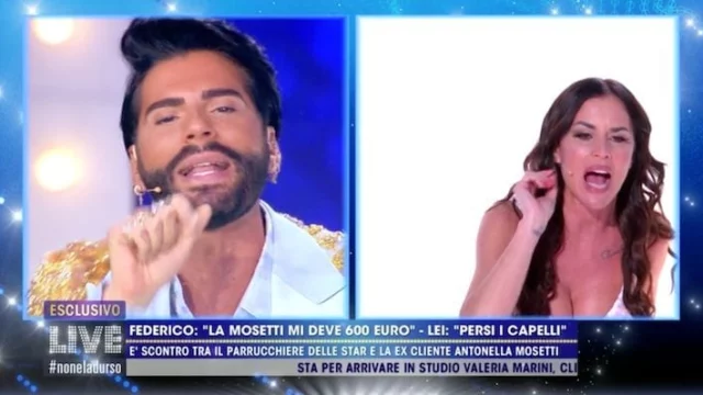 Federico Fashion Style attacca ancora Antonella Mosetti: il nuovo scontro