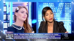 Mila Suarez accusa Franceska Pepe: lei replica ed è scontro a Live