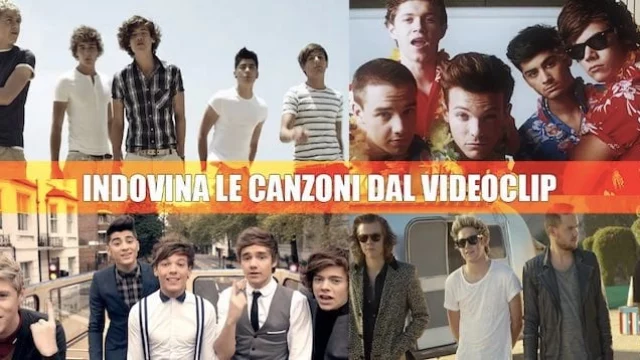 Indovina le canzoni dei One Direction dallo screen del video musicale