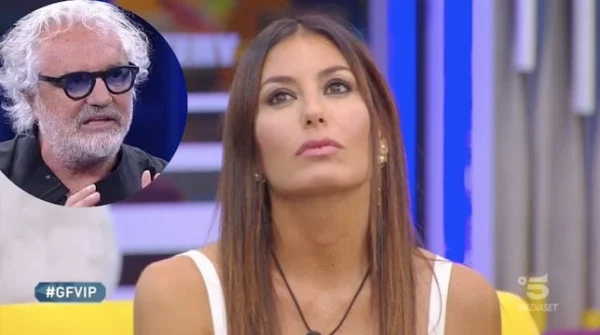 Elisabetta Gregoraci risponde a Briatore, ma Signorini la spiazza