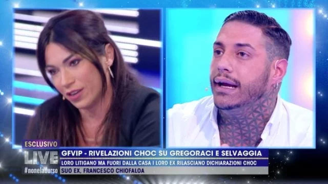 Francesco Chiofalo vs Luce, amica di Selvaggia Roma: lo scontro a Live